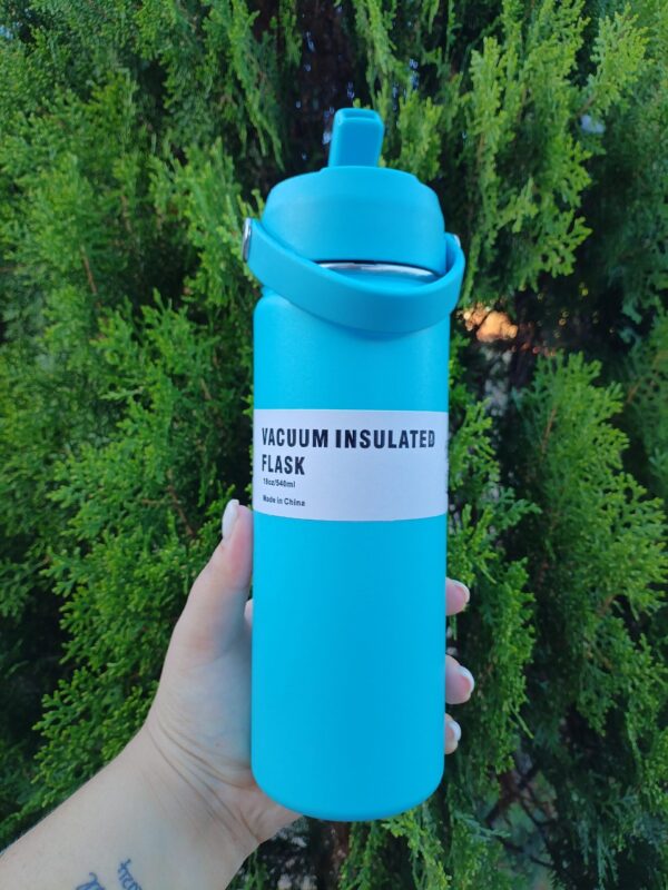 Vacuum Flask 540ml Turquoise