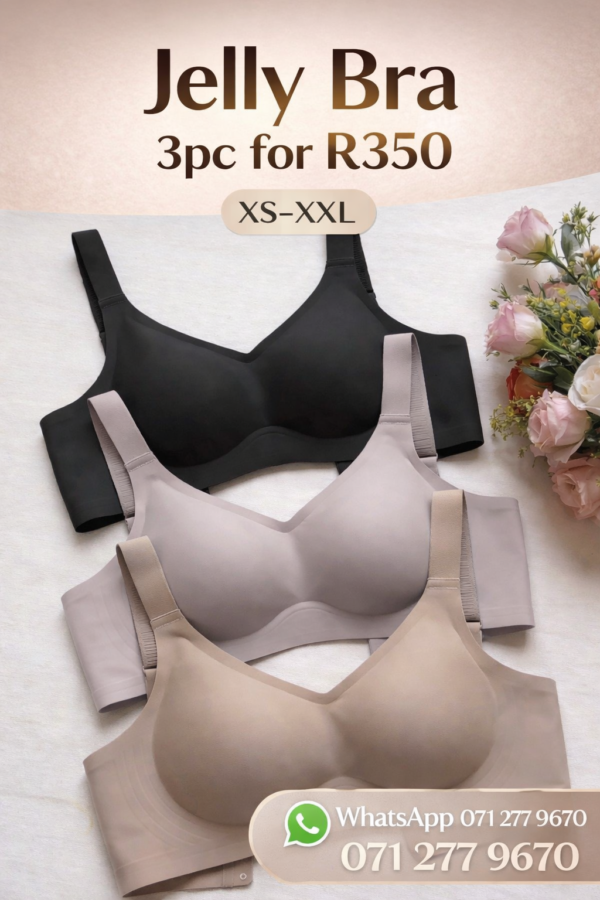 3pc Jelly Bra Set (Normal Sizes)