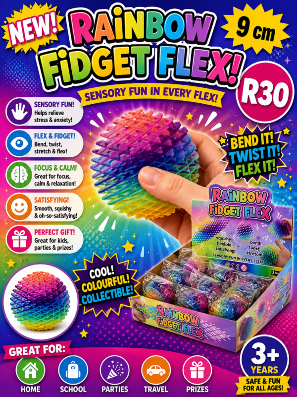 Rainbow Fidget Flexi