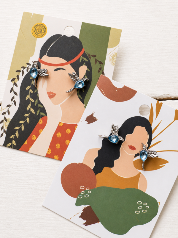 Bird Stud Earrings