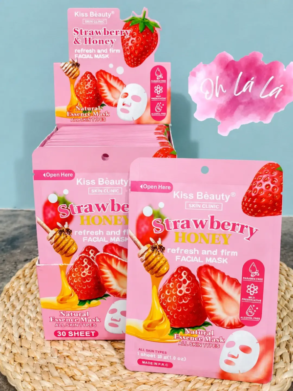 Strawberry Honey Face Mask