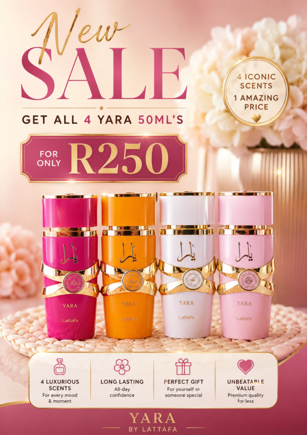 Yara 50ml Set (4pc)