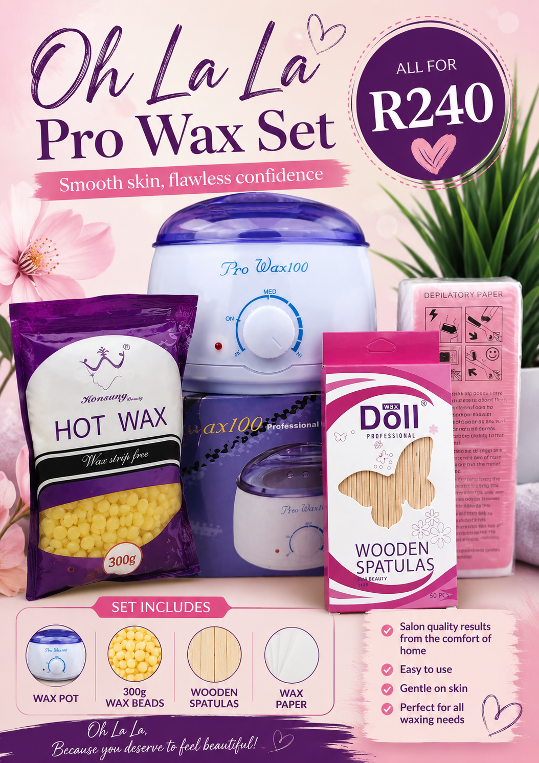 Pro Wax Set