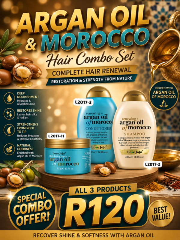 Argan Oil & Morocco Hair Combo