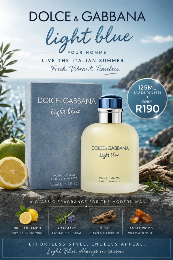 Dolce & Gabbana Light Blue Pour Homme 125ml
